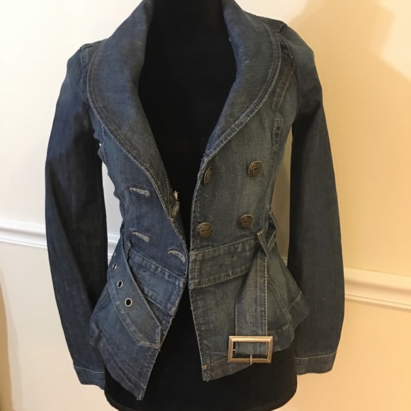 Guess Jackets & Blazers - JEANS JACKET SIZE XSTP #307